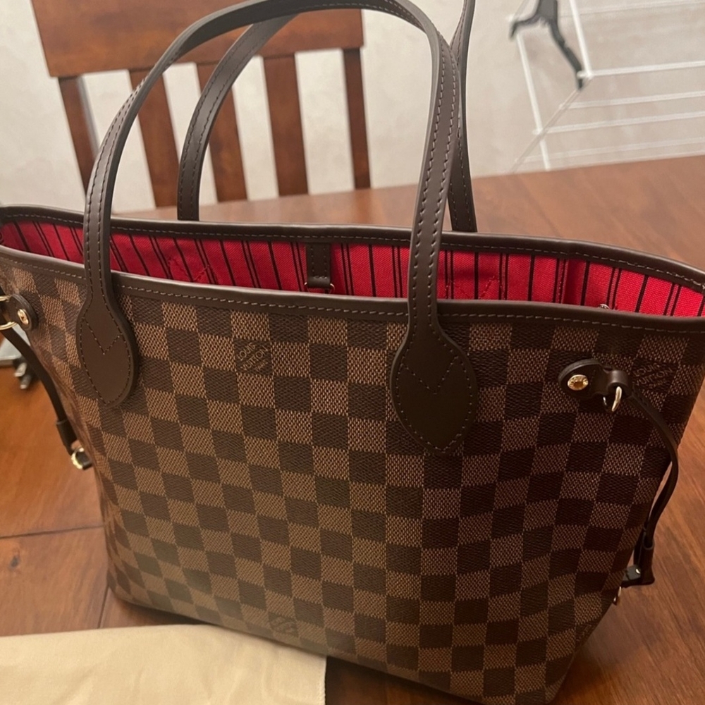 SOLD Louis Vuitton Neverfull PM Damier Ebene